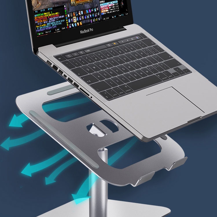 Đế giữ laptop nhôm điều chỉnh độ cao ZB2