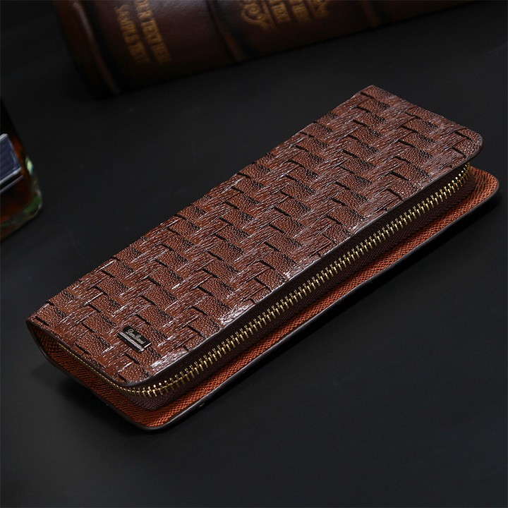 Ví dài kiểu da rắn phong cách Châu âu có ngăn đựng thẻ tín dụng