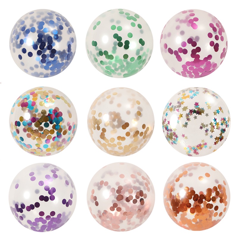 Set 10 Bong Bóng 12Inch Trang Trí Tiệc Cưới/Sinh Nhật Nhiều Màu Sắc Xinh Xắn