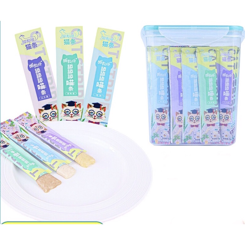 QUE GEL DINH DƯỠNG CHO THÚ CƯNG 3 VỊ