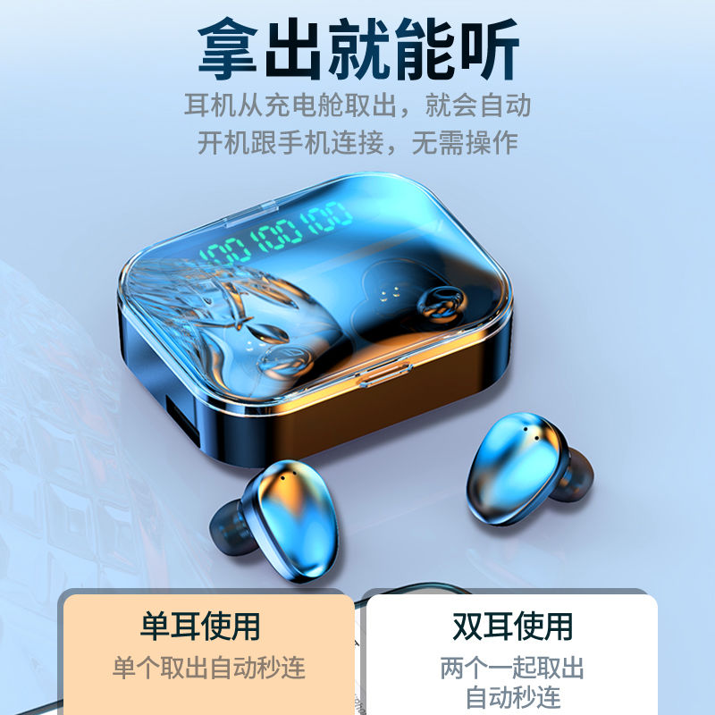 HUAWEI Tai Nghe Bluetooth Không Dây 5.0 Mini Cho Apple Oppovivomilet | BigBuy360 - bigbuy360.vn