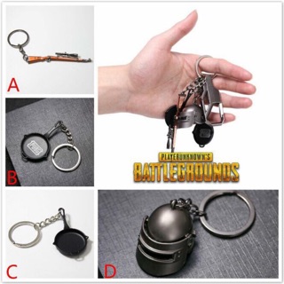 Bộ móc khoá K98, Mũ 3, Chảo PUBG cực đẹp