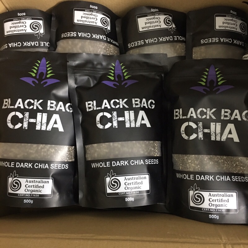 HẠT CHIA ĐEN ÚC BLACK BAG CHIA 500G
