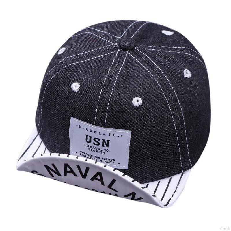 Mũ lưỡi trai denim thời trang cho bé