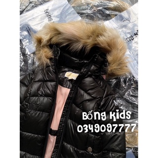 Áo Parka Bé Gái Đen MK