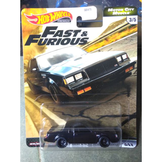 Xe Hotwheels Real Riders 1987 Buick Grand National series FnF