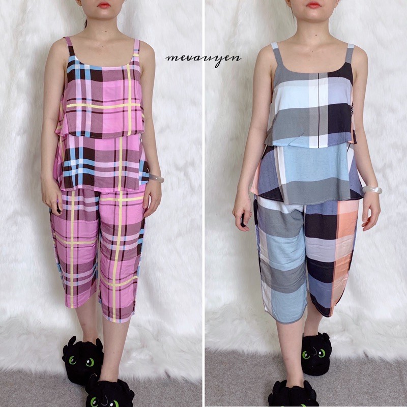 Bộ lửng 2 dây có bèo trước ngực (45-55kg)