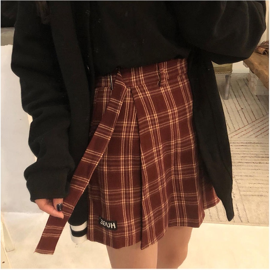 Chân Váy Chữ A Họa Tiết Sọc Ca Rô 26088 Thời Trang Cao Cấp | BigBuy360 - bigbuy360.vn