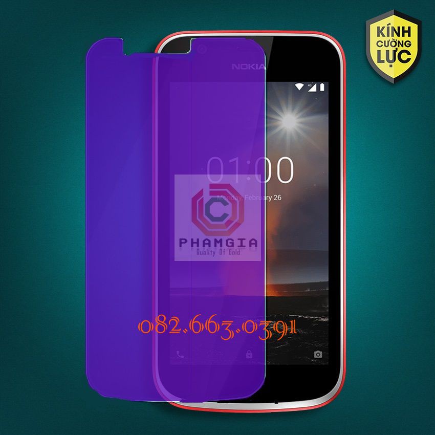 Cường Lực Nokia bảo vệ mắt ánh tím Nokia 1/1+/2/2.1/2.2/2.3/3/3.1/3.1+/3.2 nano dẻo
