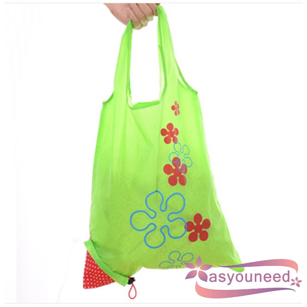 Túi nylon mua sắm tái sử dụng được gấp gọn tiện lợi