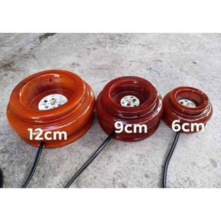 Chân đế có đèn tĩnh để đặt cầu phong thuỷ dùng deco phòng trang trí bàn làm việc