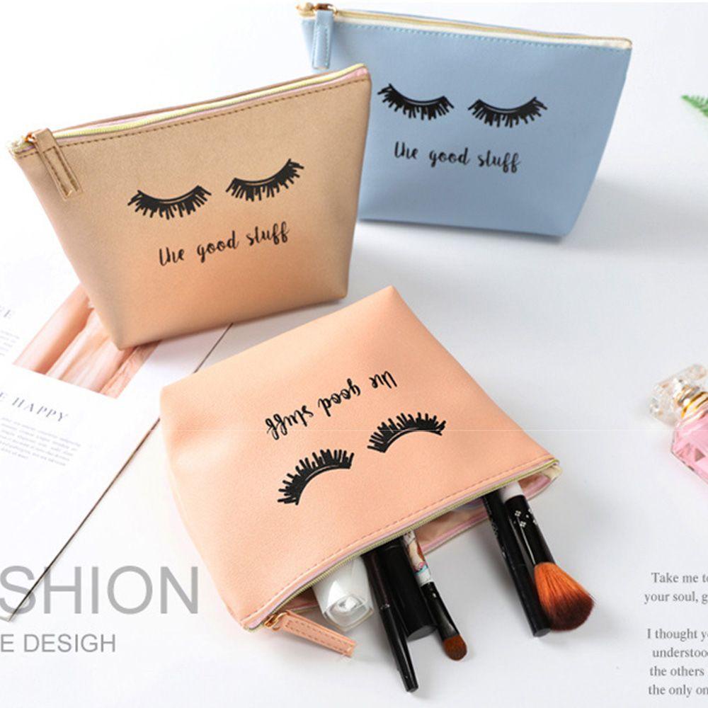 EBINLANDS Túi Đựng Đồ Trang Điểm Có Khóa Kéo Tiện Dụng