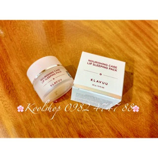 💋mặt nạ ngủ môi klavuu 20ml💋ngon- bổ- rẻ 🔆