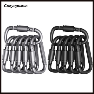 Móc khóa ba lô hình chữ d crs.6x bằng hợp kim nhôm tiện dụng