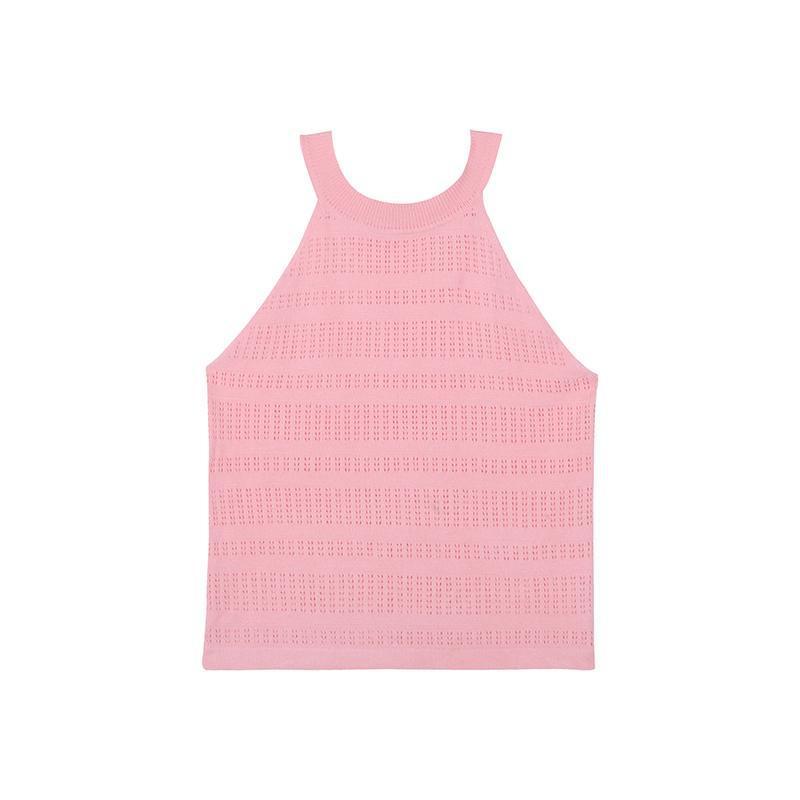 Children's T shirt baby clothing in the new summer of 2021 girl baby dress children's top summer thin breathable comfortable soft knit sleeveless tank top