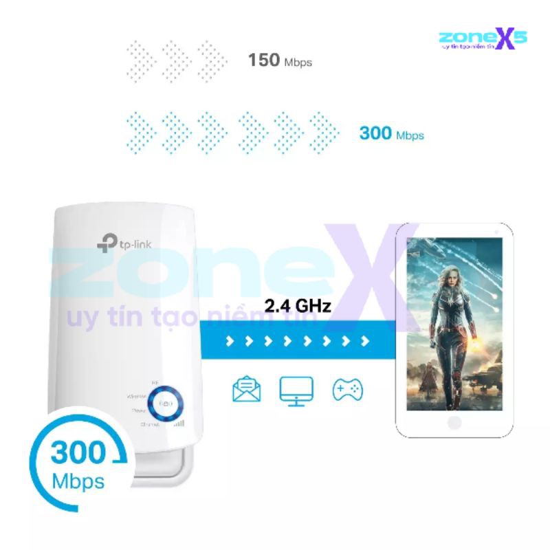 Kích sóng wifi Tp-Link TL-WA850RE - Hãng phân phối chính thức | BigBuy360 - bigbuy360.vn