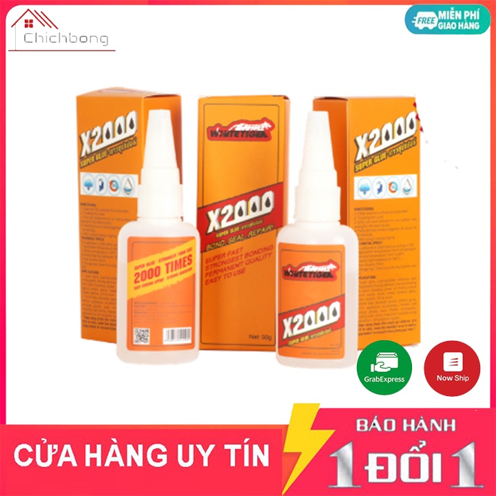 {FREE SHIP từ 50K}Keo Dán Đa Năng Siêu Dính X2000 Dán Được Mọi Vật Liệu _ Dán Gỗ, Thủy Tinh, Kim Loại, Sắt, Gốm Sứ, Nhựa