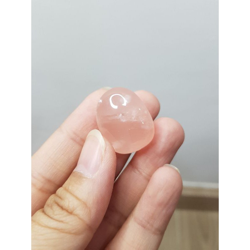 Thach anh hồng tự nhiên dùng trong thanh tẩy bài Tarot, thiền định | BigBuy360 - bigbuy360.vn