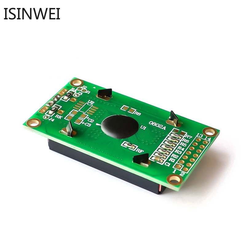 Mô đun màn hình LCD màu xanh dương 0802A thay thế tiện dụng