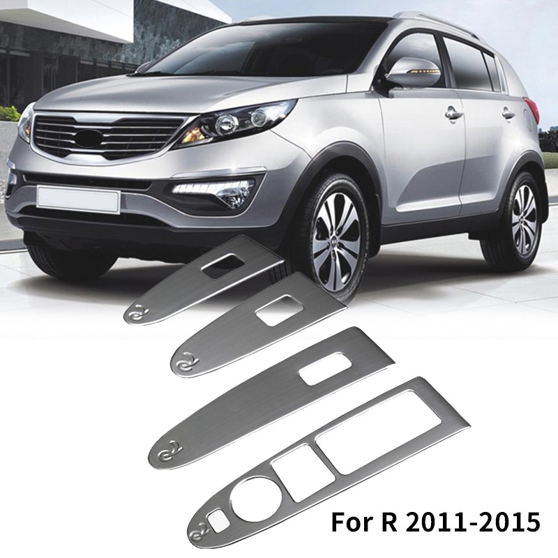 Ốp Viền Bảng Công Tắc Cửa Xe Hơi Kia Sportage R 2011-2015