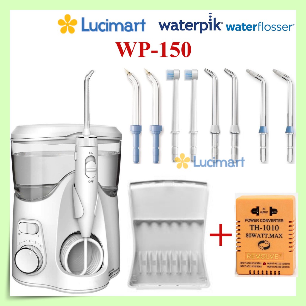 Máy tăm nước Waterpik Waterflosser Ultra Plus WP150 và Cordless Select WF10 [Hàng Mỹ]