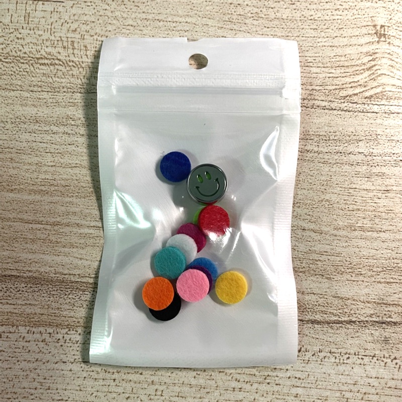 Set 12 Miếng Đệm 12mm Họa Tiết Hoạt Hình Gắn Kẹp Mặt Nạ Khuếch Tán Tinh Dầu