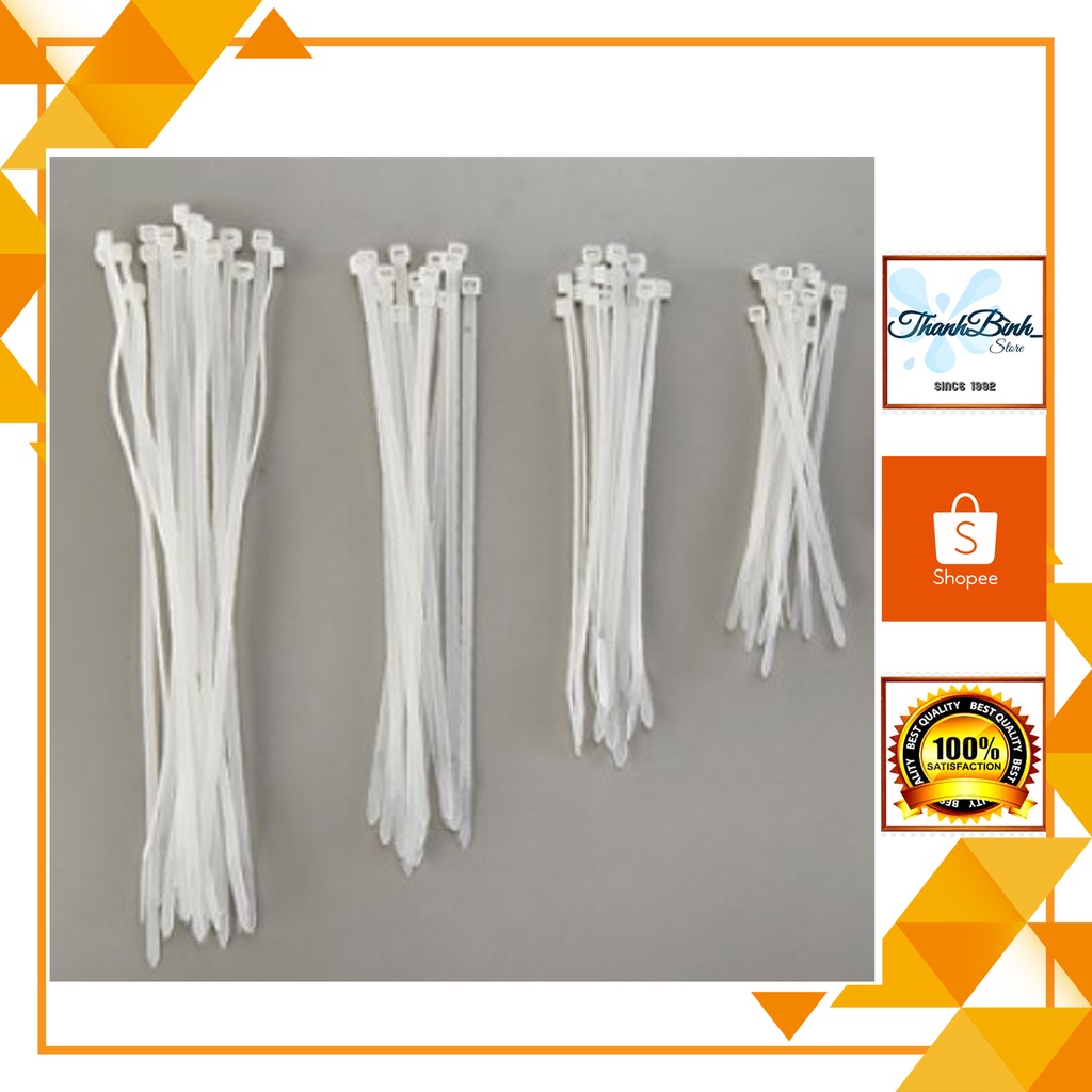 < 10 CHIẾC >DÂY THÍT NHỰA/ DÂY RÚT CÁC LOẠI- 10CM/ 15CM/ 20CM/ 25CM/ 30CM/ 40CM/ 50CM