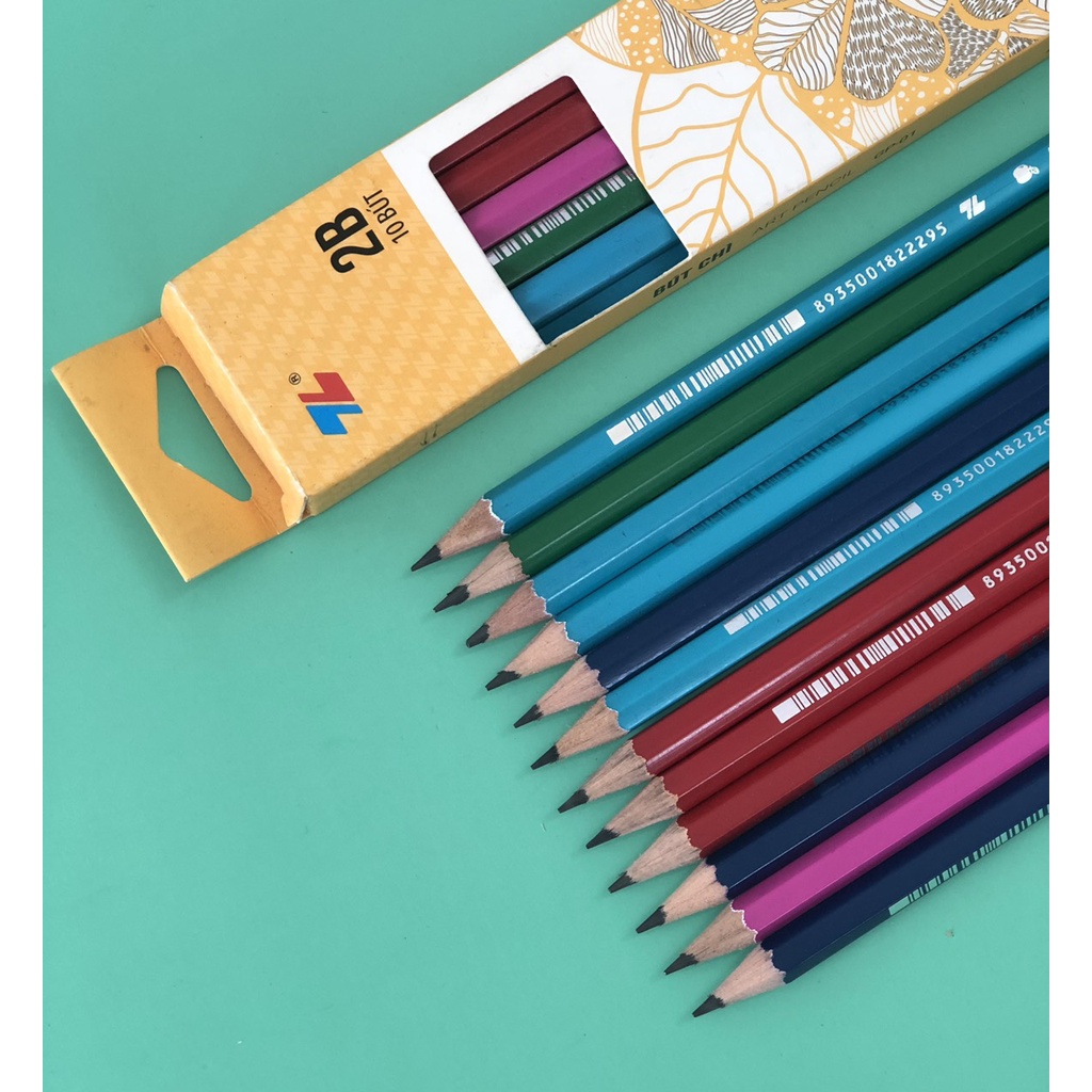Bút chì 2B Thiên Long các màu GP01 - vpp Quế Anh