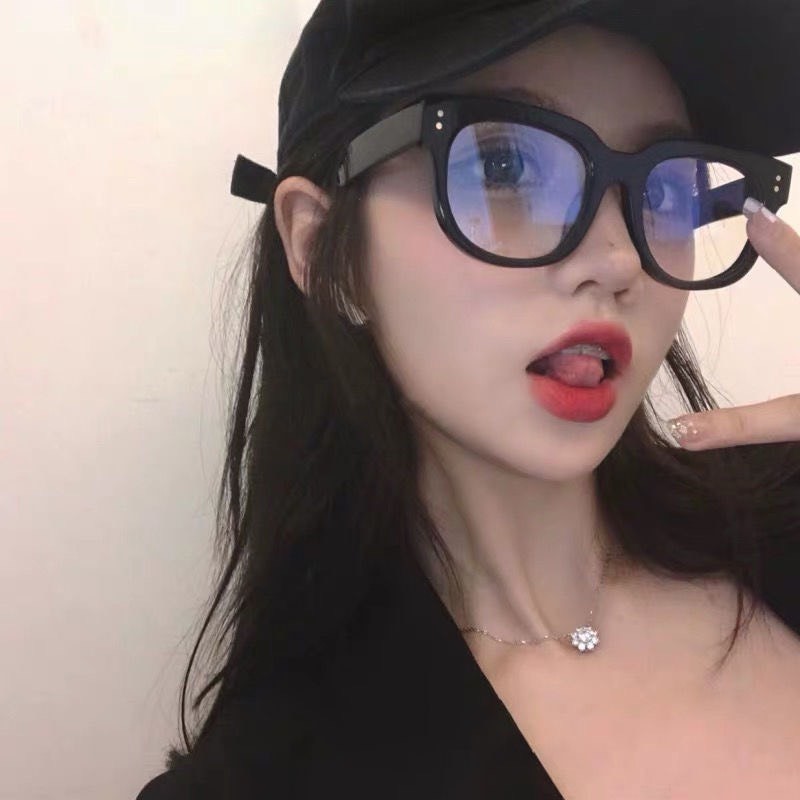 Mắt kính Mivino kính thời trang nam nữ gọng vuông chữ V KM18 | BigBuy360 - bigbuy360.vn