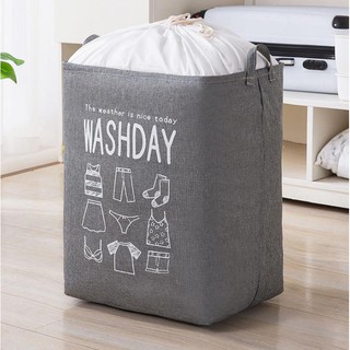 [Ưu đãi] Túi Đựng Đồ Khung Sắt Washday 100 Lít