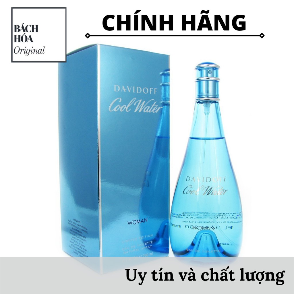 Nước hoa Davidoff COOL WATER For WOMEN 100ml - FULL SEAL