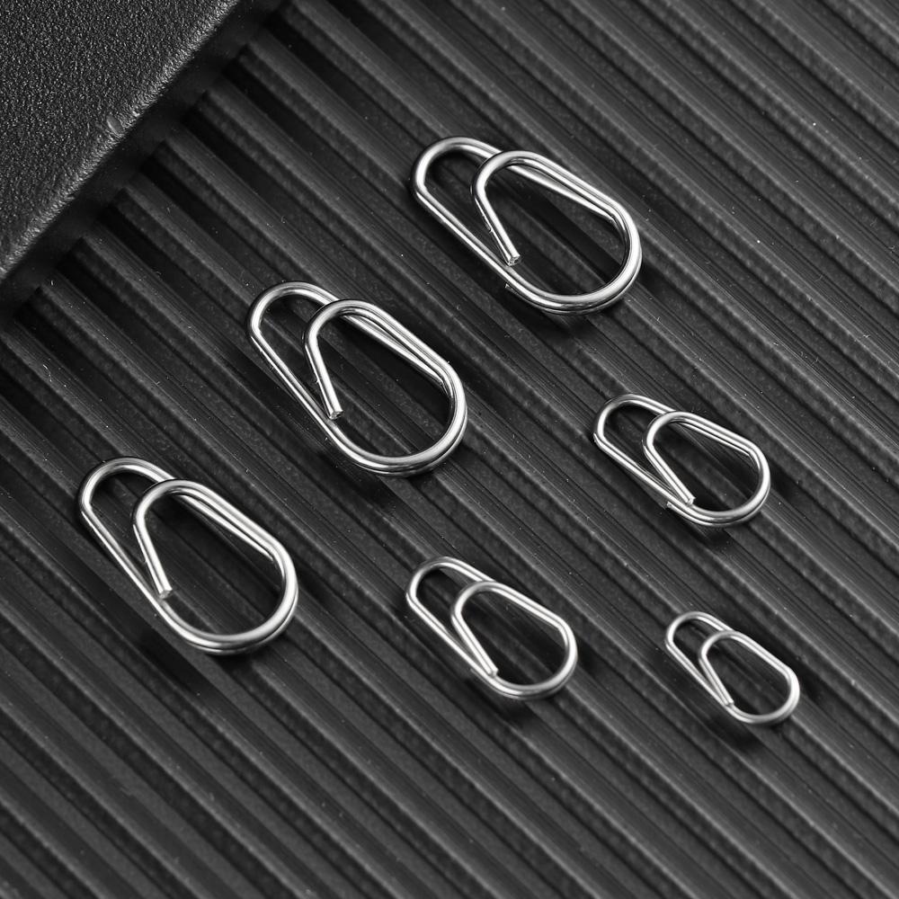 Set 50 Vòng Thép Không Gỉ Chia Dây Câu Cá Tiện Dụng