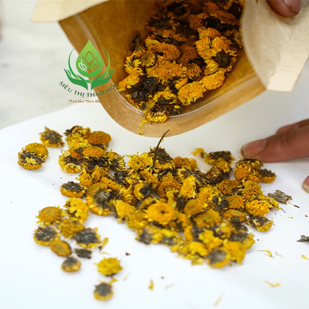 ✅ Trà Hoa Cúc Tiến Vua Sấy Khô Nguyên Bông 100gr Hoa Cúc Chi Ngủ Ngon, Sáng Mắt, Thanh Nhiệt, Giải Độc