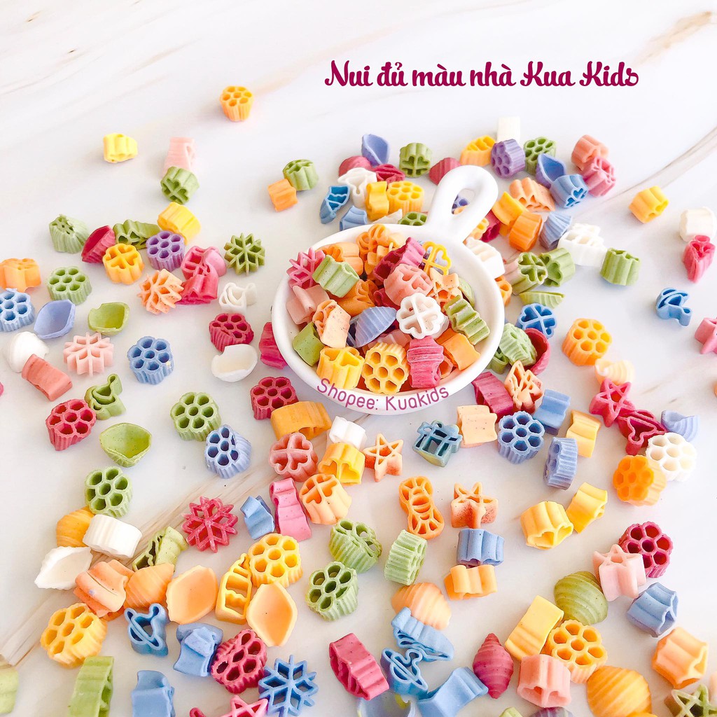 Nui, mì, bún rau củ handmade cho bé ăn dặm (7m+)