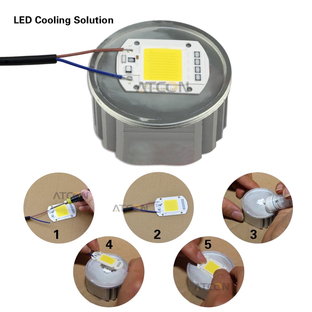 Chip Đèn Led Cob 110 / 220v 20 / 30 / 50w