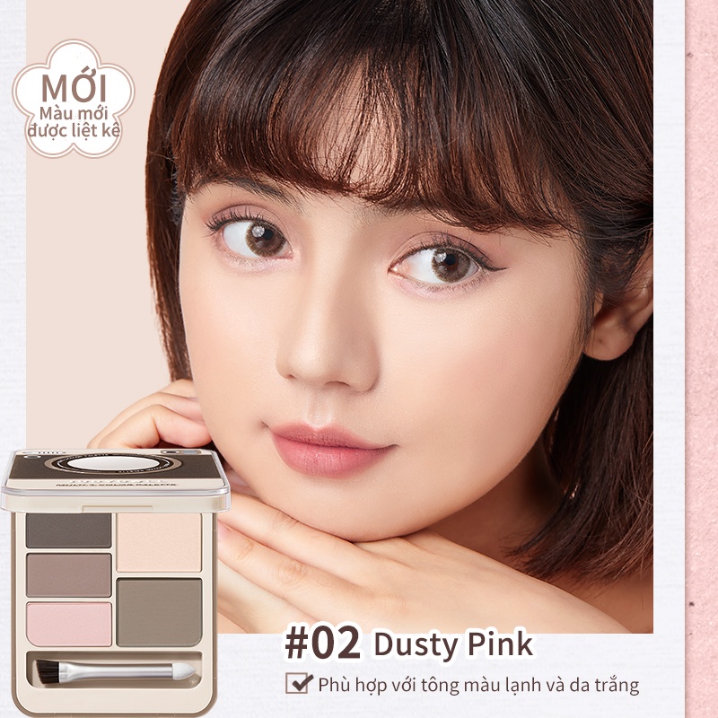 Bảng phấn mắt Judydoll 3.6g trang điểm bắt sáng tiện dụng