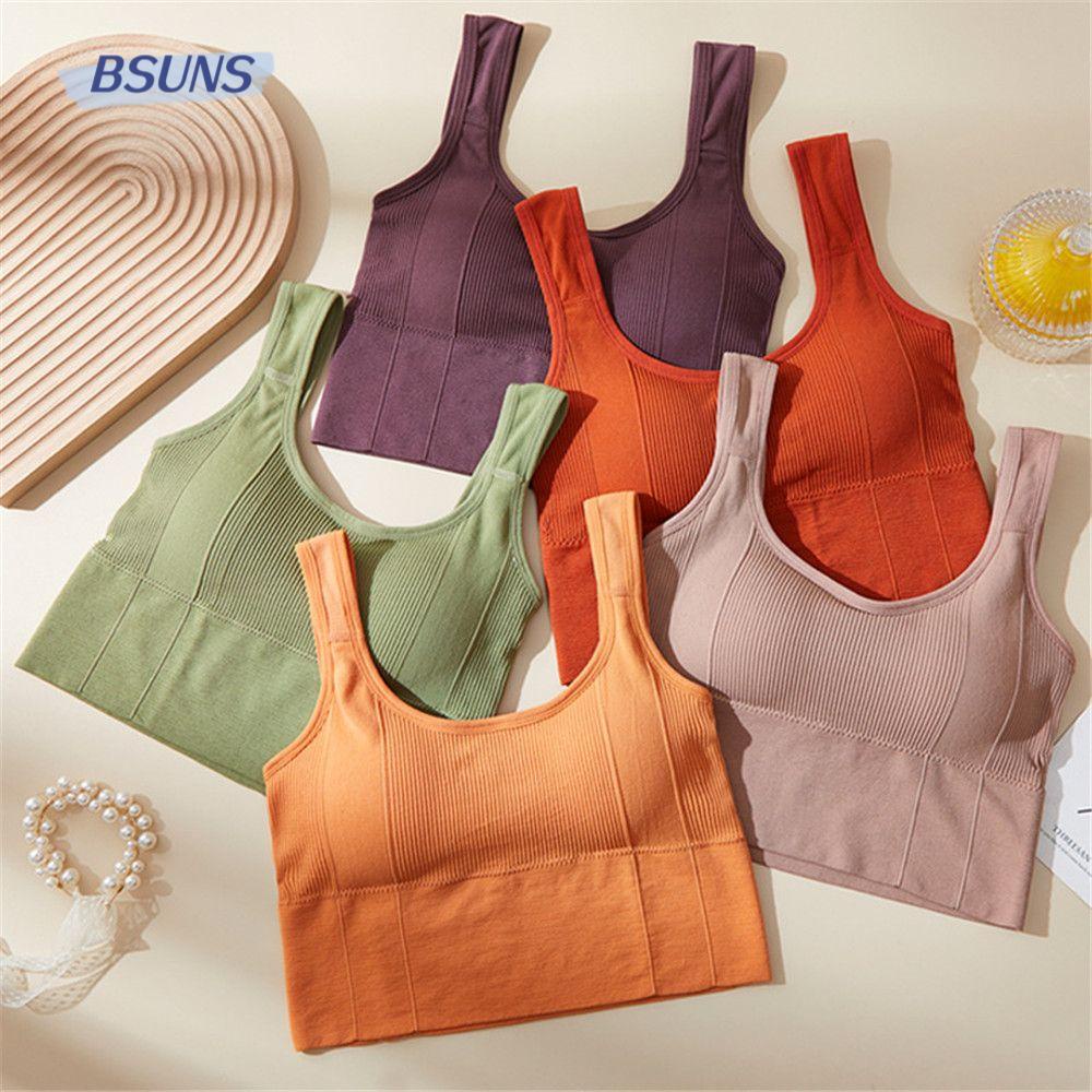 Áo Ngực Thể Thao Có Mút Đệm Chống Mồ Hôi Tiện Dụng Cho Nữ