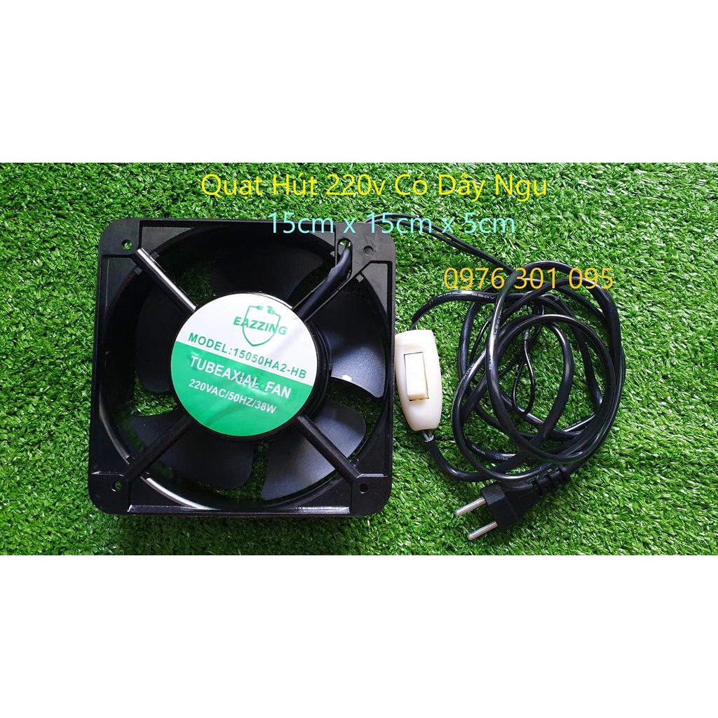 Quạt Hút 220v 15cm * 15cm / 16cm * 16cm