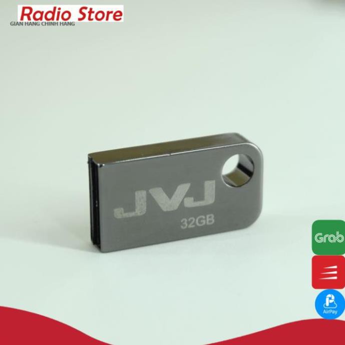 USB 32GB/64GB/16GB JVJ FLASH S2 siêu nhỏ- USB 2.0, tốc độ upto 100MB/s chống nước, bhành 2 năm , chính hãng