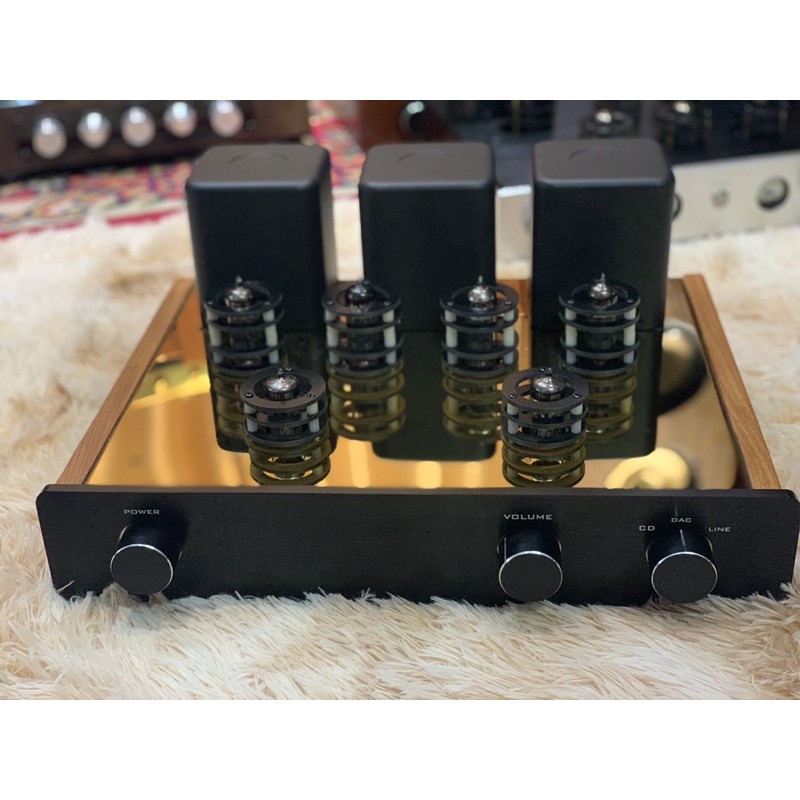 Amply đèn EL84PP bóng châu âu