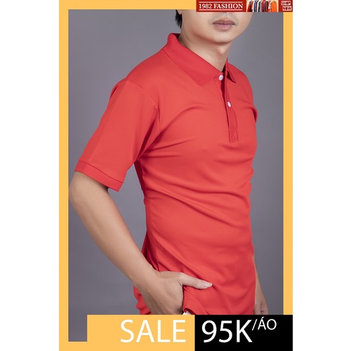 Áo thun nam trơn Polo có cổ đẹp Chất Cá Sấu Cotton (MS 02) thoáng mát mạnh mẽ, nam tính nhiều màu