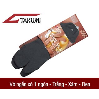 Vớ chống hôi TAKUMI 17012 xỏ 1 Ngón, hàng Nhật