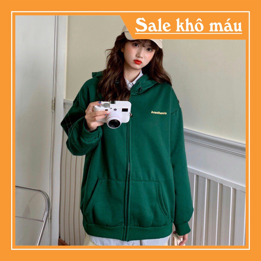 HOT TREND ÁO KHOÁC NỈ ANESTHESIA FORM RỘNG🍓🍏PHONG CÁCH HÀN QUỐC🍓🍏 | BigBuy360 - bigbuy360.vn