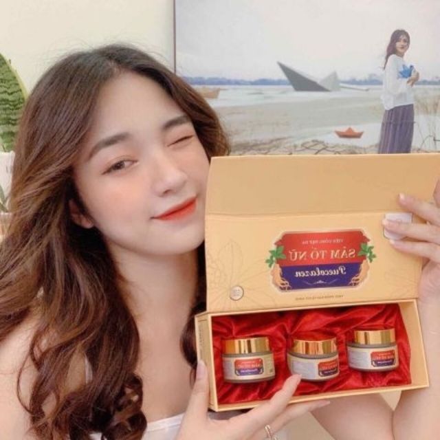 1 HỘP * 3 LỌ *15 VIÊN SÂM TỐ NỮ CHÍNH HÃNG 100%