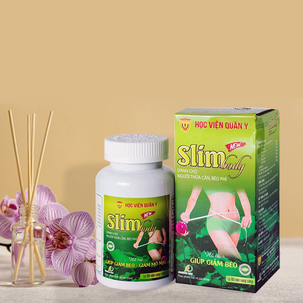 [HSD mới] Giảm cân Slim Body New 100 viên - Học Viện Quân Y