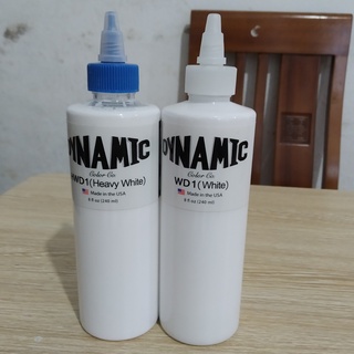 Mực xăm tattoo màu trắng dynamic-lọ 240ml