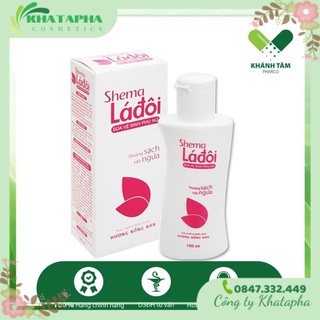 ! Dung dịch vệ sinh Shema Lá Đôi 100ml, 200ml [Shima, sema, shemar]