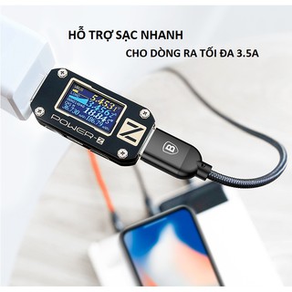 Cáp dù sạc nhanh 3 trong 1 Type-C - Micro USB - Lightning Baseus (Mầu Đen)