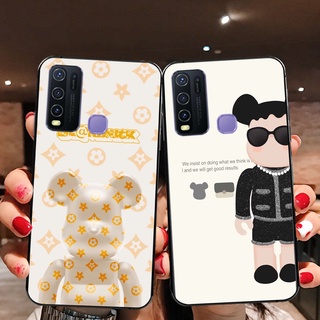 Ốp lưng Vivo Y30 / Y50 mẫu BEARBRICK/ Kaws thể thao cá tính,cute,giá rẻ