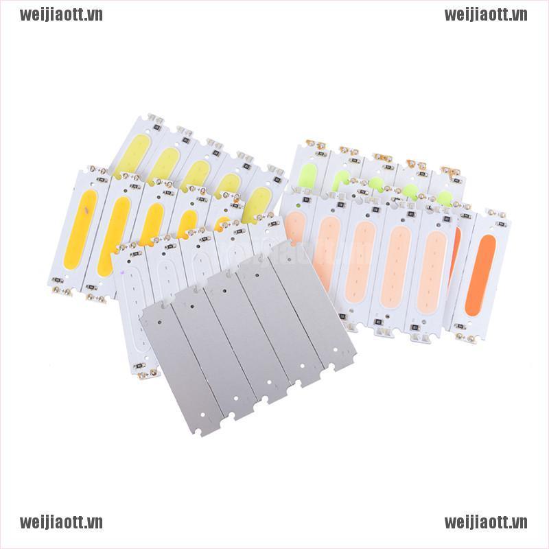 5 thanh đèn LED hình vuông 60x15mm 2W COB DC 12V tiện lợi